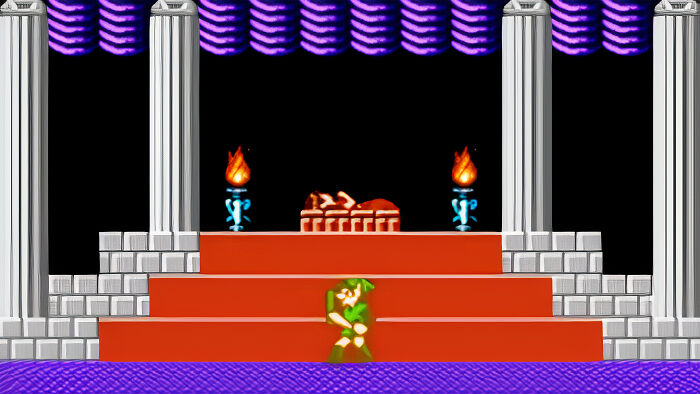 Zelda II: The Adventure Of Link gameplay 