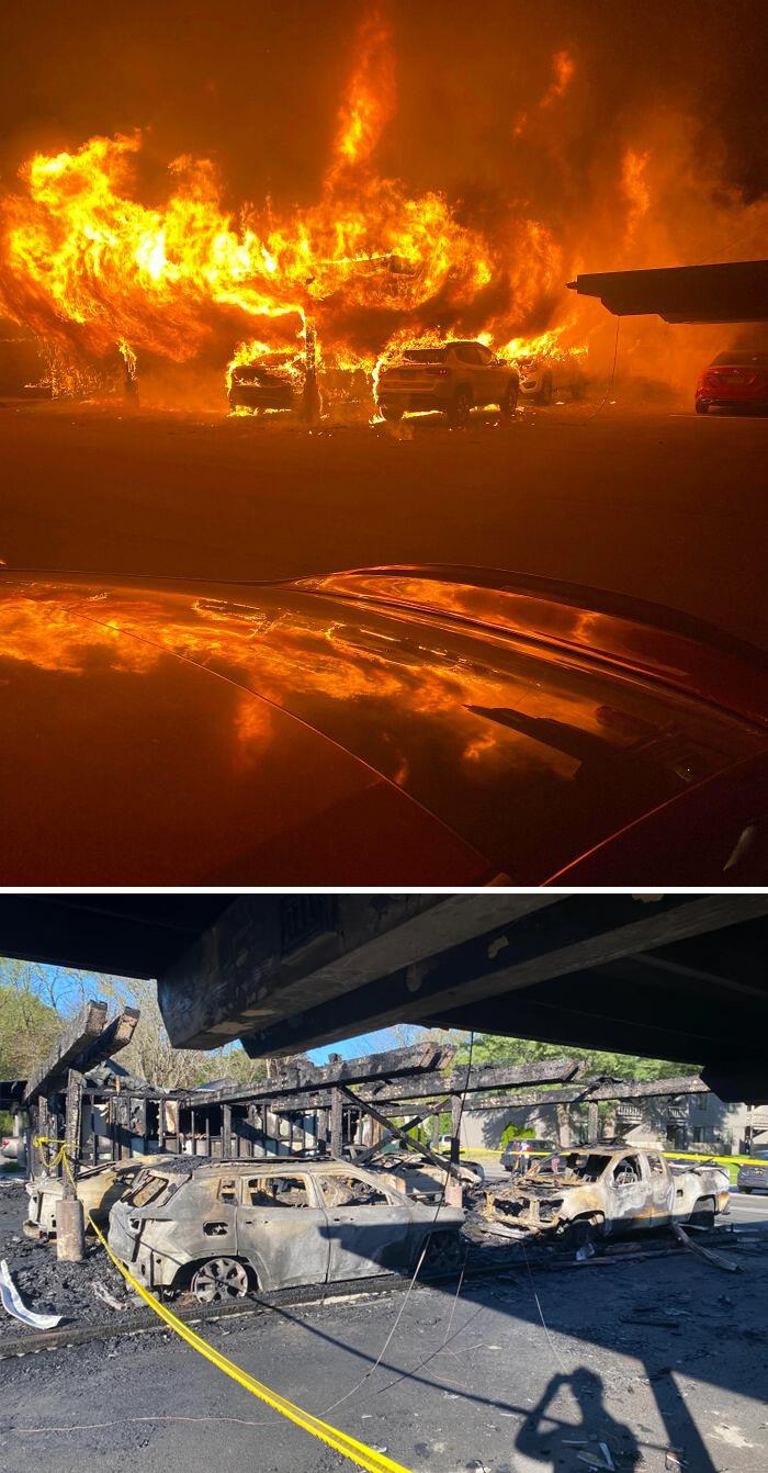 There Was A Small Fire At My Apartment Building Last Night