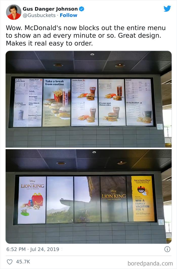 This Mcdonalds Menu