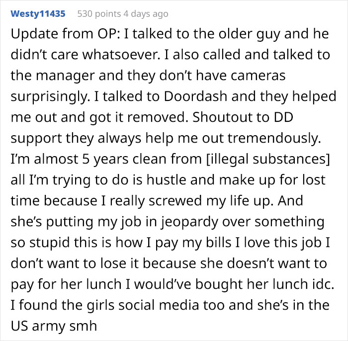 DoorDash Driver Gets Fired, Confronts The Client At Her Office For Allegedly Reporting Her Order Undelivered - 24