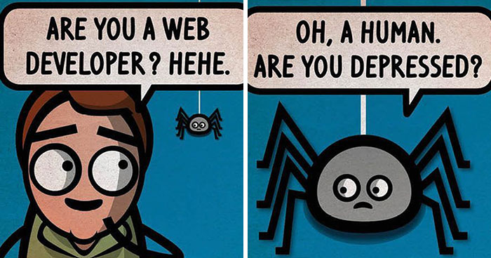 This Artist Creates Dark Yet Silly Comics About A Funny Grandma And Other Unexpected Situations (30 New Pics)