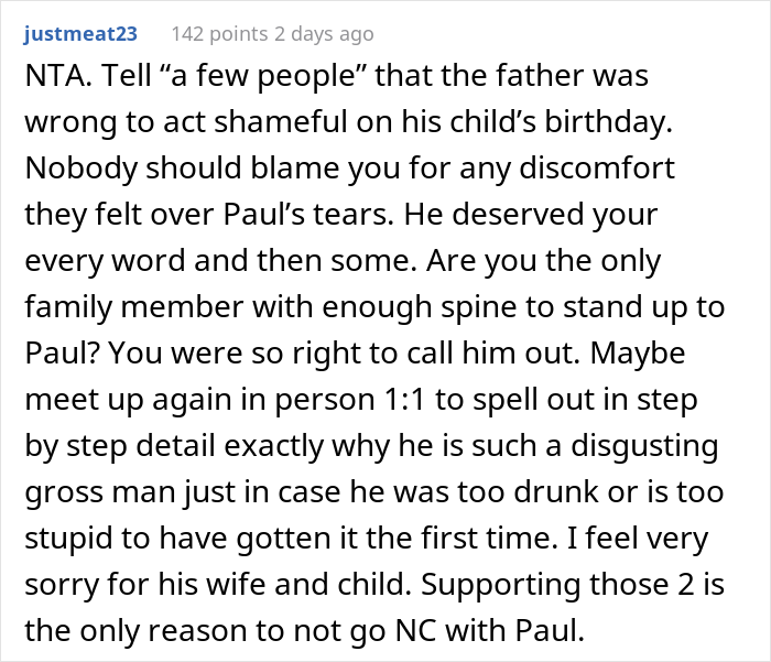 Guy Disgusted By Brother's Behavior At His Kid's Birthday Party Finally Calls Him Out, Asks If It Was Too Much