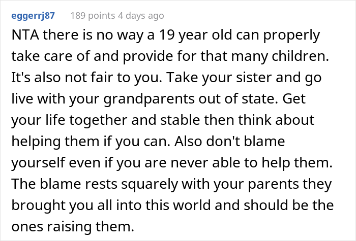 "Am I A Jerk For Throwing My Siblings In Foster Care So I Can Have A Better Life?" "Am I A Jerk For Throwing My Siblings In Foster Care So I Can Have A Better Life?"