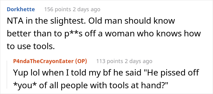 "I Just Lost It": Woodworker Of 8 Years Takes It Out On Sexist Client After He Questioned Her Professionalism "I Just Lost It": Woodworker Of 8 Years Takes It Out On Sexist Client After He Questioned Her Professionalism