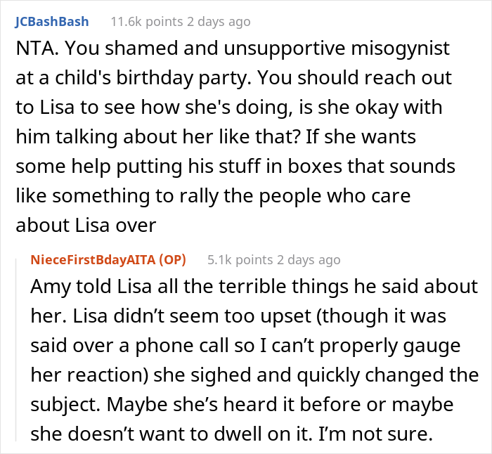 Guy Disgusted By Brother's Behavior At His Kid's Birthday Party Finally Calls Him Out, Asks If It Was Too Much