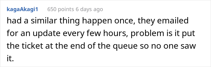 ‘Karen’ Threatens To Call The Help Desk Every Hour Until Her Account Is Activated, Ends Up Paying For Every Call ‘Karen’ Threatens To Call The Help Desk Every Hour Until Her Account Is Activated, Ends Up Paying For Every Call