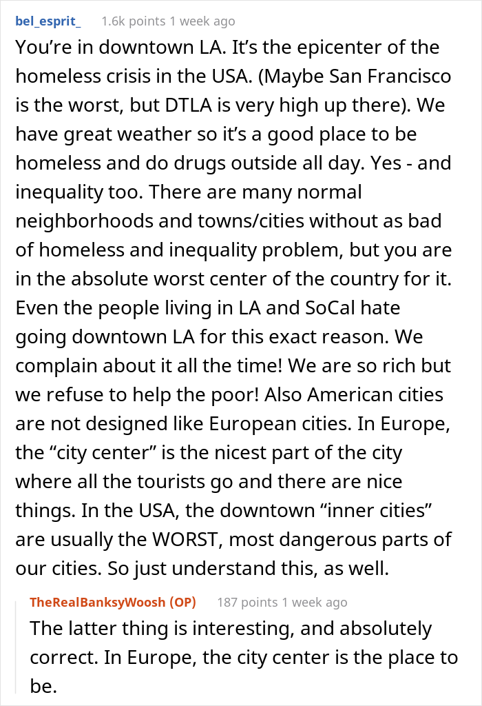 European Visits The USA For The First Time And Is Shocked And Disappointed By The Experience - 10