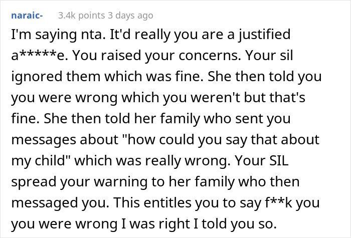 Woman Makes Her Sister-In-Law Cry When She Tells Her “I Told You So” After Her Nephew Ruins Her Wedding As She Predicted Woman Makes Her Sister-In-Law Cry When She Tells Her “I Told You So” After Her Nephew Ruins Her Wedding As She Predicted