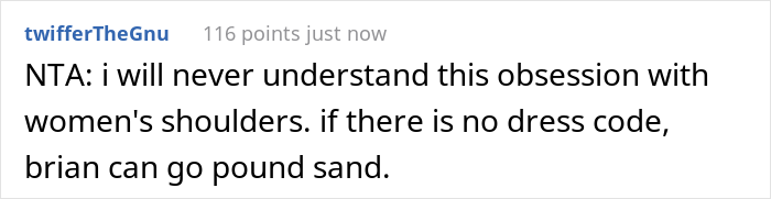 Woman Gets Called Out By Coworker For Wearing "Barely Any Clothes", Claps Back At Him, Wonders If She Crossed The Line