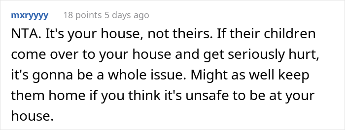 &lsquo;Empty Nest&rsquo; Couple Gets Called Jerks For Not Allowing Friend&rsquo;s Kids Over As They Consider Their House Not Safe For Children