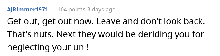 Woman Has Packed Uni Schedule But Her Parents Still Expect Her To Take Care Of Her Little Brother, Drama Ensues When She Refuses Woman Has Packed Uni Schedule But Her Parents Still Expect Her To Take Care Of Her Little Brother, Drama Ensues When She Refuses