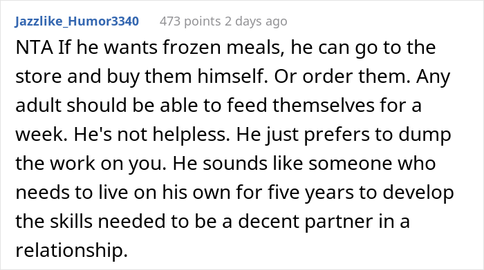 "The Toaster Is Too Complicated": Man-Child Claims Girlfriend Practically Left Him To Starve After She Went On A Trip For One Week