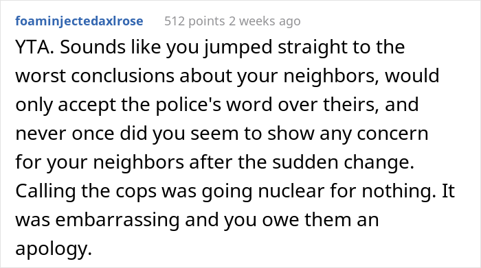 "I Called The Cops On My Neighbors Because They Don&rsquo;t Walk Their Dog": Resident Angers Both Their Neighbors And The Internet