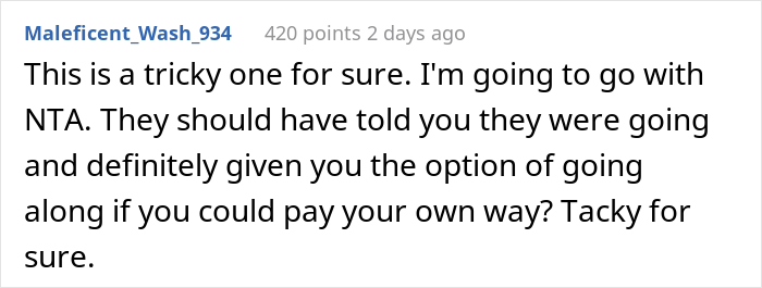16 Y.O. Daughter Disappointed With Her Father As He Did Not Invite Her On His New Family's Paris Vacation, Gets Called A Jerk