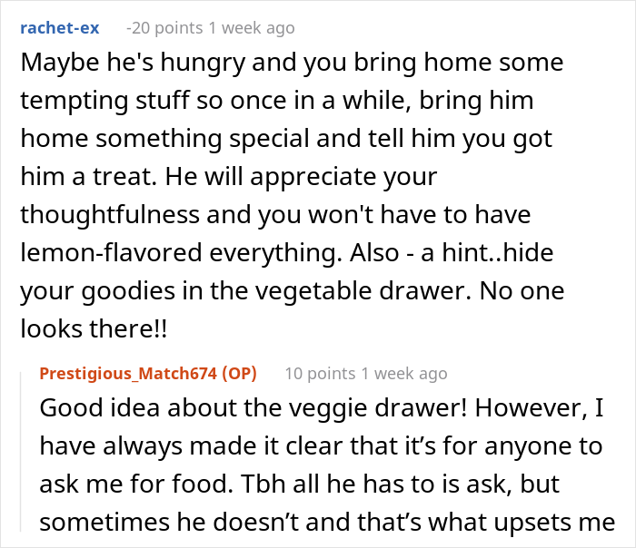 Dad Constantly Steals 17 Y.O. Daughter’s Food, She Deliberately Starts Adding Lemon To Her Food Because He Is Allergic To Citrus - 14