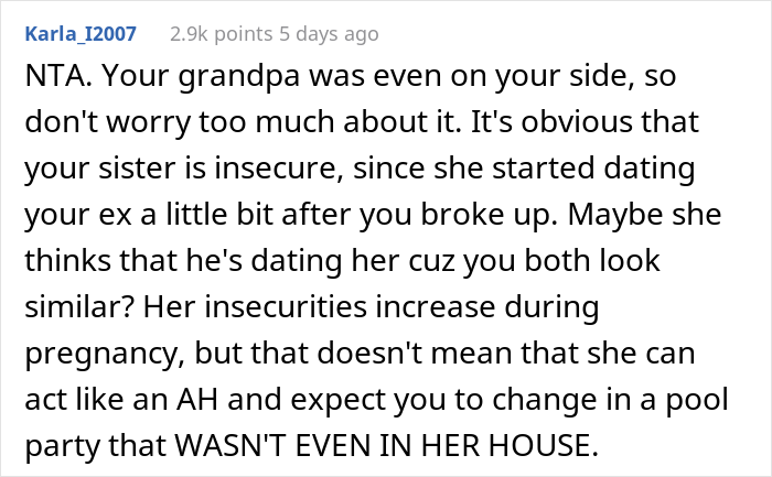 Mom And Sister Outraged When This Woman Refuses To Change Bikinis As Pregnant Sister Got Suddenly Jealous Mom And Sister Outraged When This Woman Refuses To Change Bikinis As Pregnant Sister Got Suddenly Jealous