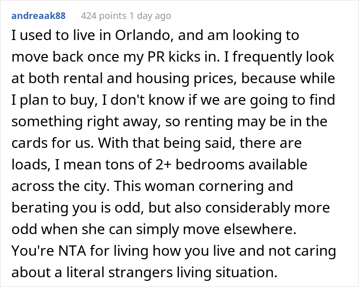 Guy Asks If He's A Jerk For Laughing In Neighbor's Face After She Suggested Swapping Apartments In All Seriousness Guy Asks If He's A Jerk For Laughing In Neighbor's Face After She Suggested Swapping Apartments In All Seriousness