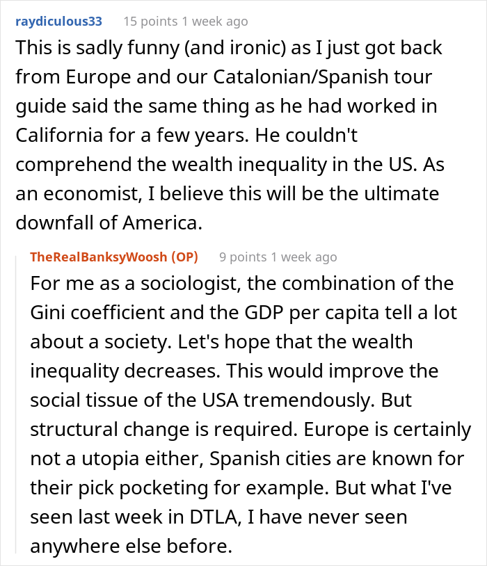 European Visits The USA For The First Time And Is Shocked And Disappointed By The Experience - 12