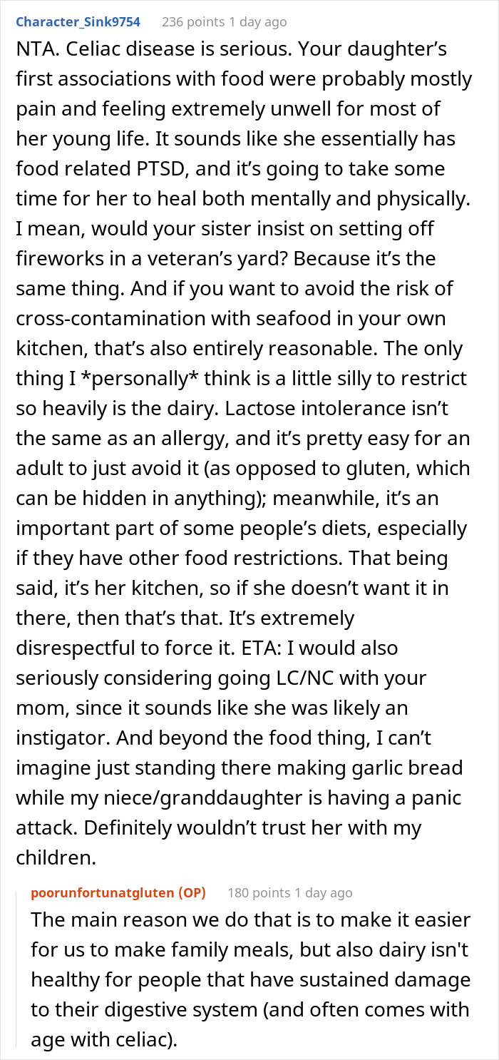 Man Praised For Kicking Sister Out After She Repeatedly Violated &ldquo;No Gluten&rdquo; Rule And Harmed His Child