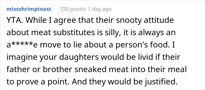 "My Son And Husband Always Turn Up Their Noses At Meat Alternatives": Woman Serves Fake Meat To See If They Actually Hate It