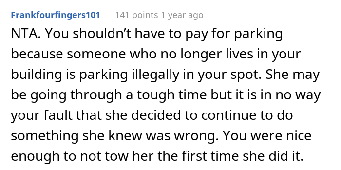 Ex-Neighbor Keeps Parking Car In This Woman&rsquo;s Spot, Gets Her Car Towed