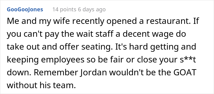 Restaurant Owner Berates Customers For Not Tipping Their Servers Who Work For $3 An Hour, Faces Major Backlash Online - 30