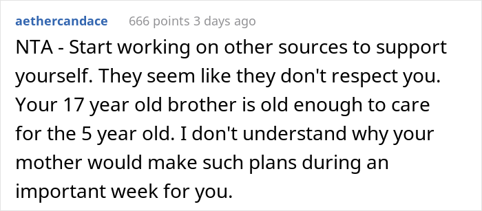 Woman Has Packed Uni Schedule But Her Parents Still Expect Her To Take Care Of Her Little Brother, Drama Ensues When She Refuses Woman Has Packed Uni Schedule But Her Parents Still Expect Her To Take Care Of Her Little Brother, Drama Ensues When She Refuses