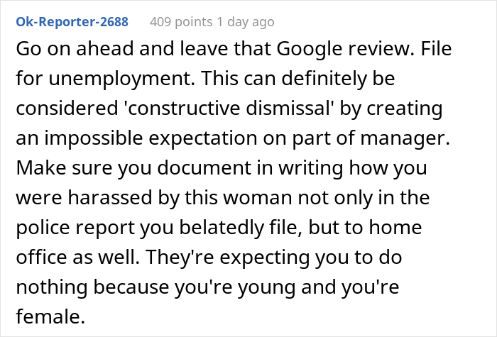 Woman Leaves Work Early Because Of 102°F Fever, Manager Comes Busting At Her Door And Calls The Cops Woman Leaves Work Early Because Of 102°F Fever, Manager Comes Busting At Her Door And Calls The Cops