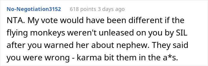Woman Makes Her Sister-In-Law Cry When She Tells Her “I Told You So” After Her Nephew Ruins Her Wedding As She Predicted Woman Makes Her Sister-In-Law Cry When She Tells Her “I Told You So” After Her Nephew Ruins Her Wedding As She Predicted
