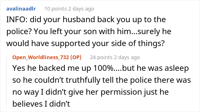 Woman Asks The Internet Whether She Was Wrong To Tell Her Mother She Can’t See Her Son Anymore After She Kidnapped Him - 35