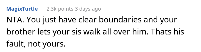 Woman Upset As Her Younger Brother Flatly Declares He&rsquo;s Not A Nanny For Her 3 Kids, Calls Him A Jerk