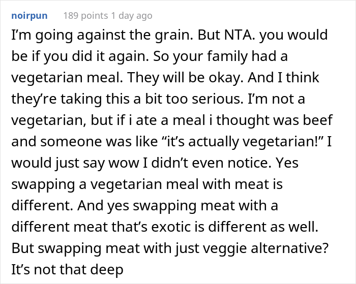 "My Son And Husband Always Turn Up Their Noses At Meat Alternatives": Woman Serves Fake Meat To See If They Actually Hate It