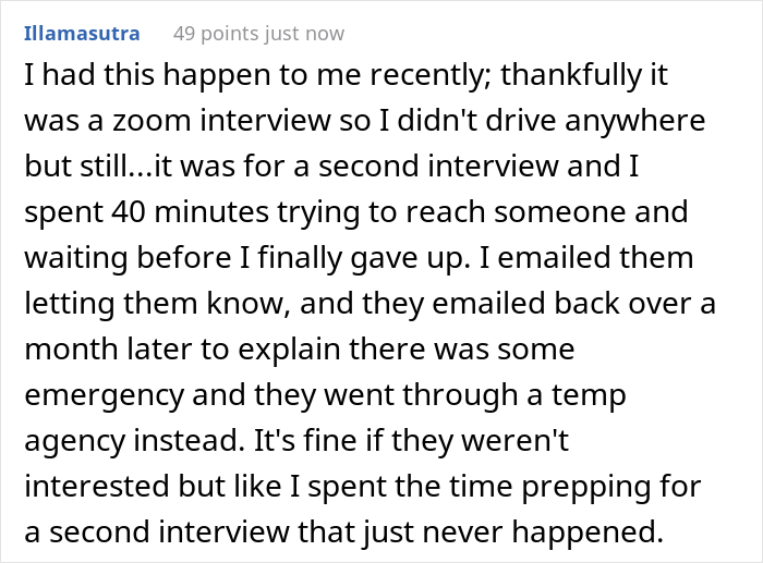 Person Attends A Job Interview But Leaves After An Hour Waiting In Vain, 20 People Online Tell Similar Tales - 3