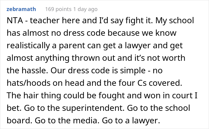 "AITA For Refusing To Dye My Daughter’s Hair Because Her School Complained?" "AITA For Refusing To Dye My Daughter’s Hair Because Her School Complained?"