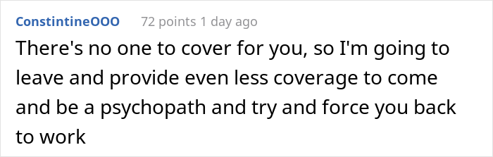 Woman Leaves Work Early Because Of 102°F Fever, Manager Comes Busting At Her Door And Calls The Cops Woman Leaves Work Early Because Of 102°F Fever, Manager Comes Busting At Her Door And Calls The Cops