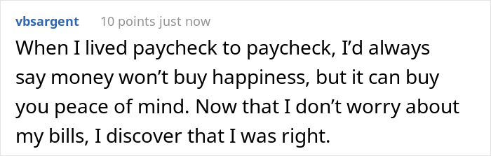 People Online Express If They Really Think Money Could Buy Happiness After Someone Points Out That It Would At Least Solve 99% Of Their Problems