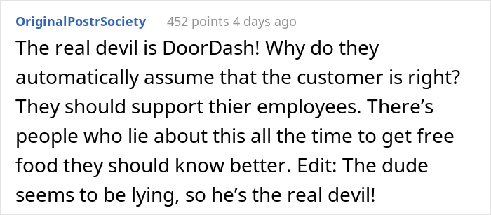 DoorDash Driver Gets Fired, Confronts The Client At Her Office For Allegedly Reporting Her Order Undelivered - 26