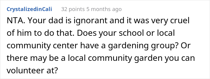 &ldquo;It Made Me Wanna Cry&rdquo;: 16 Y.O. Continues To Not Talk To His Dad Even On His Birthday After He Threw Out All Of His Son&rsquo;s Plants