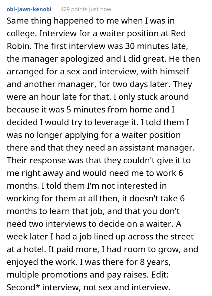 Person Attends A Job Interview But Leaves After An Hour Waiting In Vain, 20 People Online Tell Similar Tales - 6