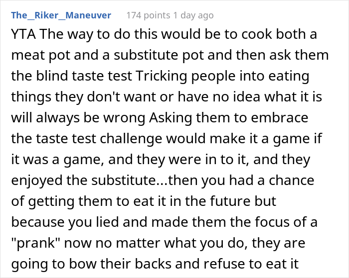 "My Son And Husband Always Turn Up Their Noses At Meat Alternatives": Woman Serves Fake Meat To See If They Actually Hate It
