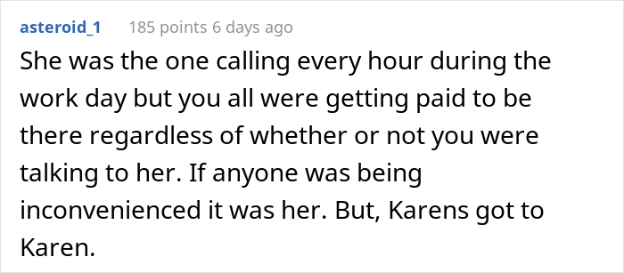 ‘Karen’ Threatens To Call The Help Desk Every Hour Until Her Account Is Activated, Ends Up Paying For Every Call ‘Karen’ Threatens To Call The Help Desk Every Hour Until Her Account Is Activated, Ends Up Paying For Every Call
