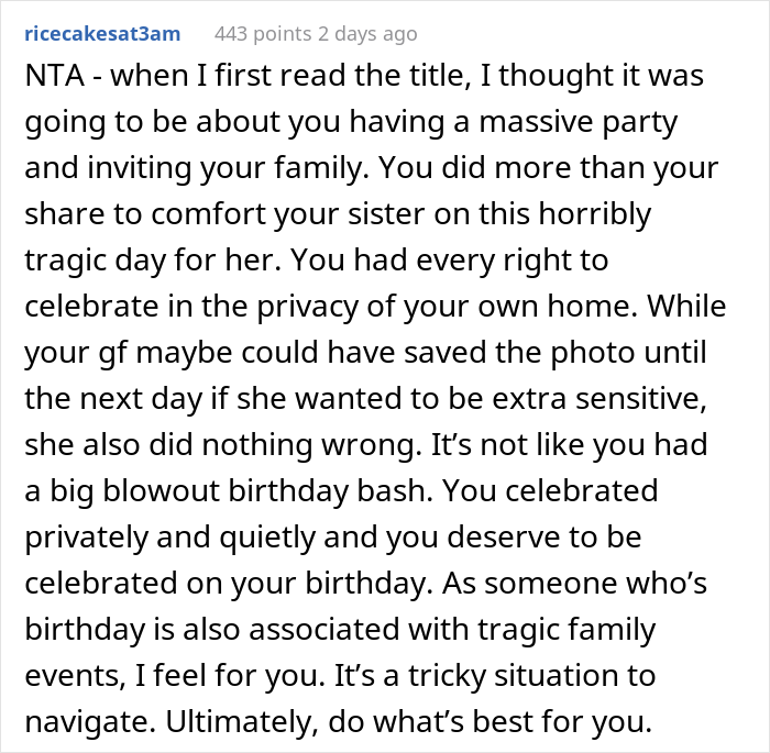 Woman Celebrates Her Birthday Even Though It&rsquo;s On The Same Date As Her Nephew&rsquo;s 1-Year Death Anniversary, Family Drama Ensues