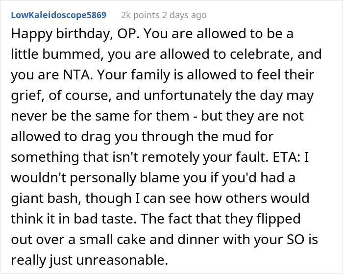 Woman Celebrates Her Birthday Even Though It&rsquo;s On The Same Date As Her Nephew&rsquo;s 1-Year Death Anniversary, Family Drama Ensues