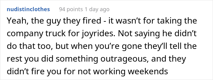 Boss Wants To Fire This Person Because They Don&rsquo;t Want To Work More Than 60 Hours A Week