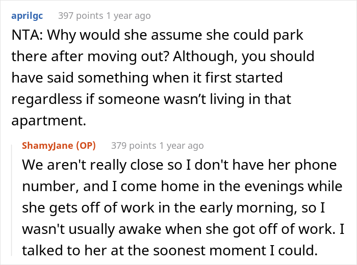 Ex-Neighbor Keeps Parking Car In This Woman&rsquo;s Spot, Gets Her Car Towed