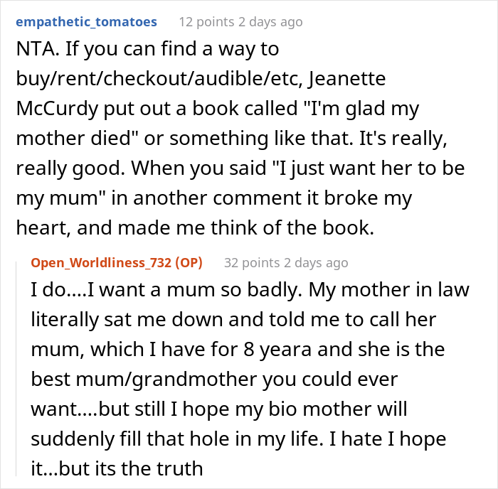 Woman Asks The Internet Whether She Was Wrong To Tell Her Mother She Can’t See Her Son Anymore After She Kidnapped Him - 34