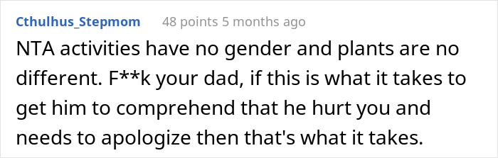 &ldquo;It Made Me Wanna Cry&rdquo;: 16 Y.O. Continues To Not Talk To His Dad Even On His Birthday After He Threw Out All Of His Son&rsquo;s Plants