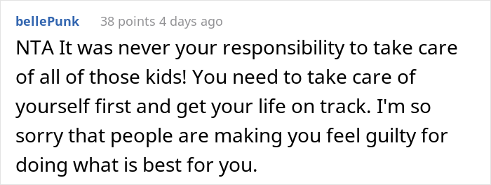 "Am I A Jerk For Throwing My Siblings In Foster Care So I Can Have A Better Life?" "Am I A Jerk For Throwing My Siblings In Foster Care So I Can Have A Better Life?"