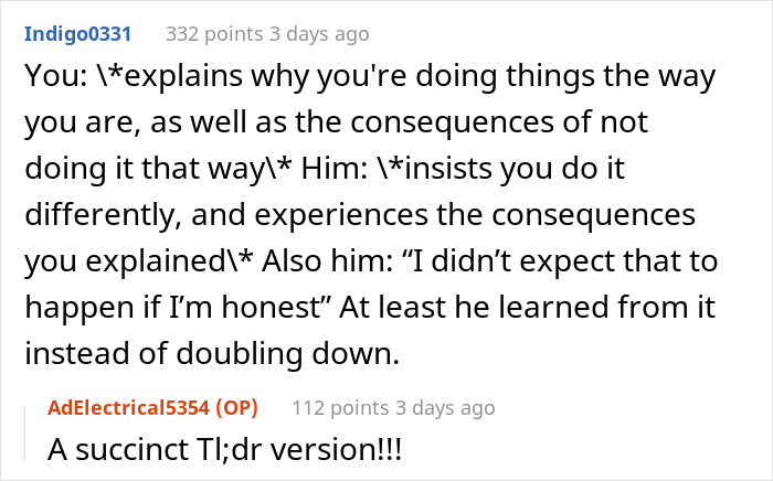 New Manager Demands Employees Do Things To The Letter, Worker Says He&rsquo;ll Regret It But He Doesn&rsquo;t Listen