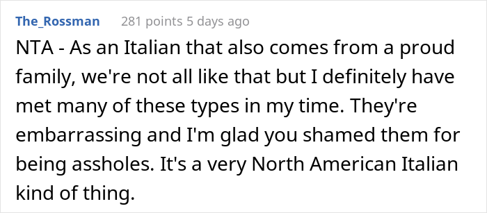 Girlfriend's Rude Italian-American Family Make Fun Of Her Boyfriend, Are Surprised When He Roasts Them With Fluent Italian Girlfriend's Rude Italian-American Family Make Fun Of Her Boyfriend, Are Surprised When He Roasts Them With Fluent Italian